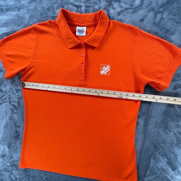 The Home Depot Employee Polo Shirt Women L We Are Home Depot Work Uniform - Picture 6 of 7